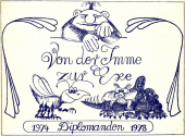 Einladung zum Diplomandenball 1978